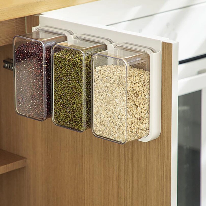 Airtight Food Storage Containers Plastic Kitchen and Pantry Organization Canisters for Cereal