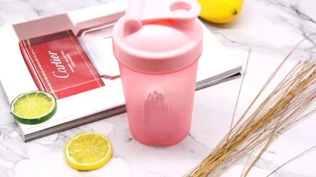 Réel populaire 600 ml Gym en plastique en gros Joyshakers tasse Logo personnalisé mélangeur sport protéine Shaker bouteille